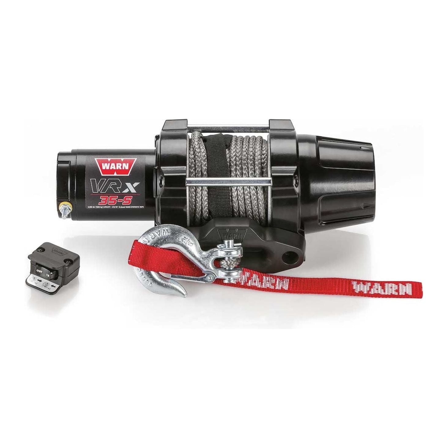 WARN 101030 - VRX 35-S Winch 3500lb Synthetic Rope