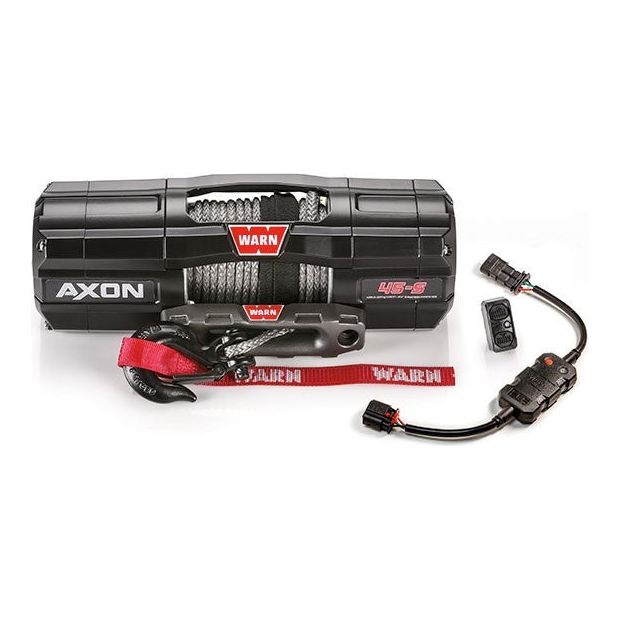 WARN 101140 - AXON 45-S Winch 4500lb Synthetic Rope