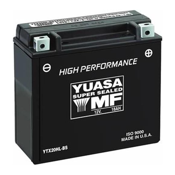 Yuasa AGM High Performance Maintenance-Free Batteries YUAM620BH