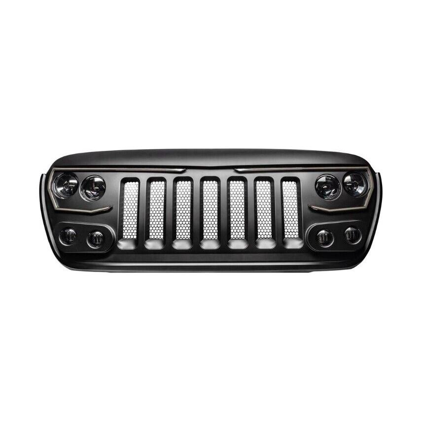 ORACLE ORA5837-PRO Vector Pro Series LED Grille Assembly for 18-20 Jeep Wrangler