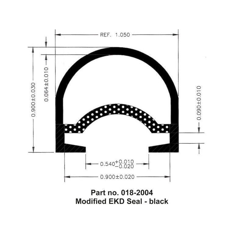 AP Products 018-2004 Modified EKD Seal 1″ x 1″ x 50′ - Auto Parts Finder - Parts Ghoul