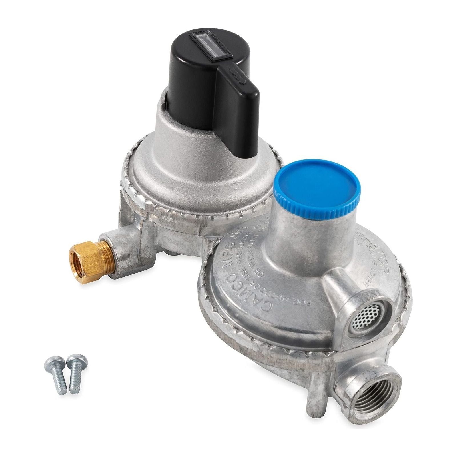 Camco Double Stage Auto Changeover Propane Regulator 59005