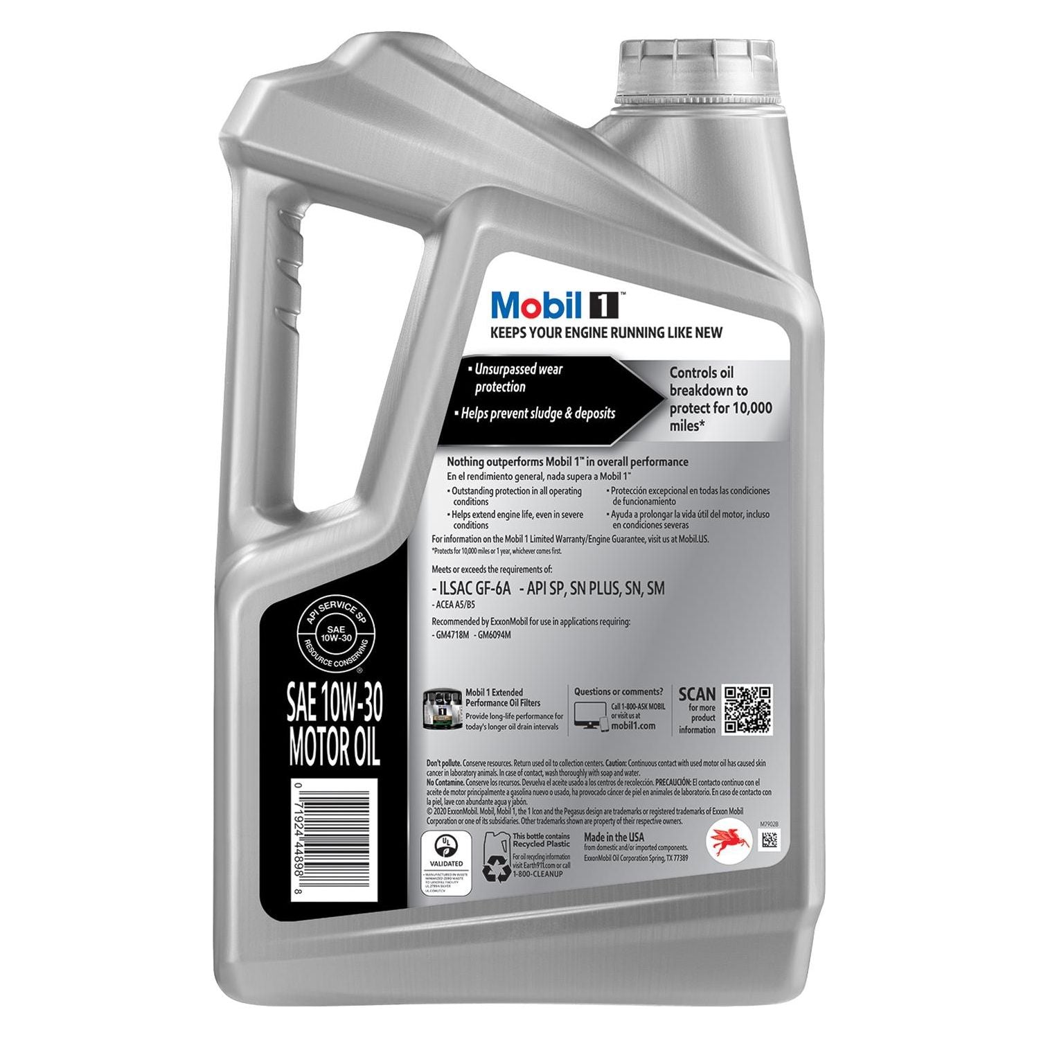 Mobil 1 Synthetic Motor Oil 122326
