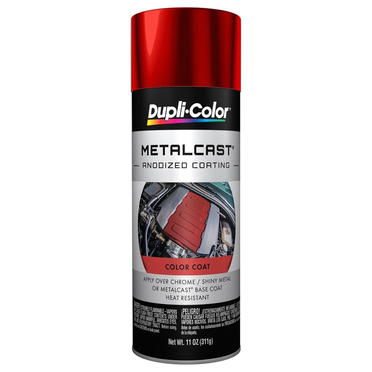 Dupli-Color Red Metalcast Paint 11oz MC200