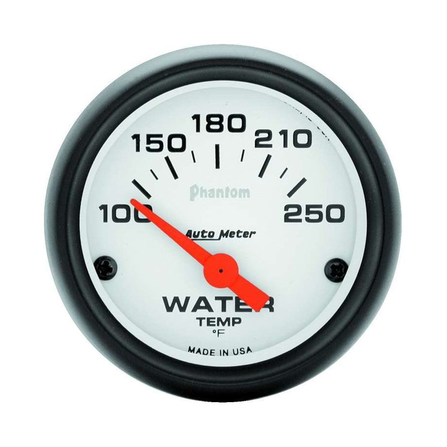AutoMeter 2 1/16in 100-250 Degree Phantom Water Temperature Gauge 5737