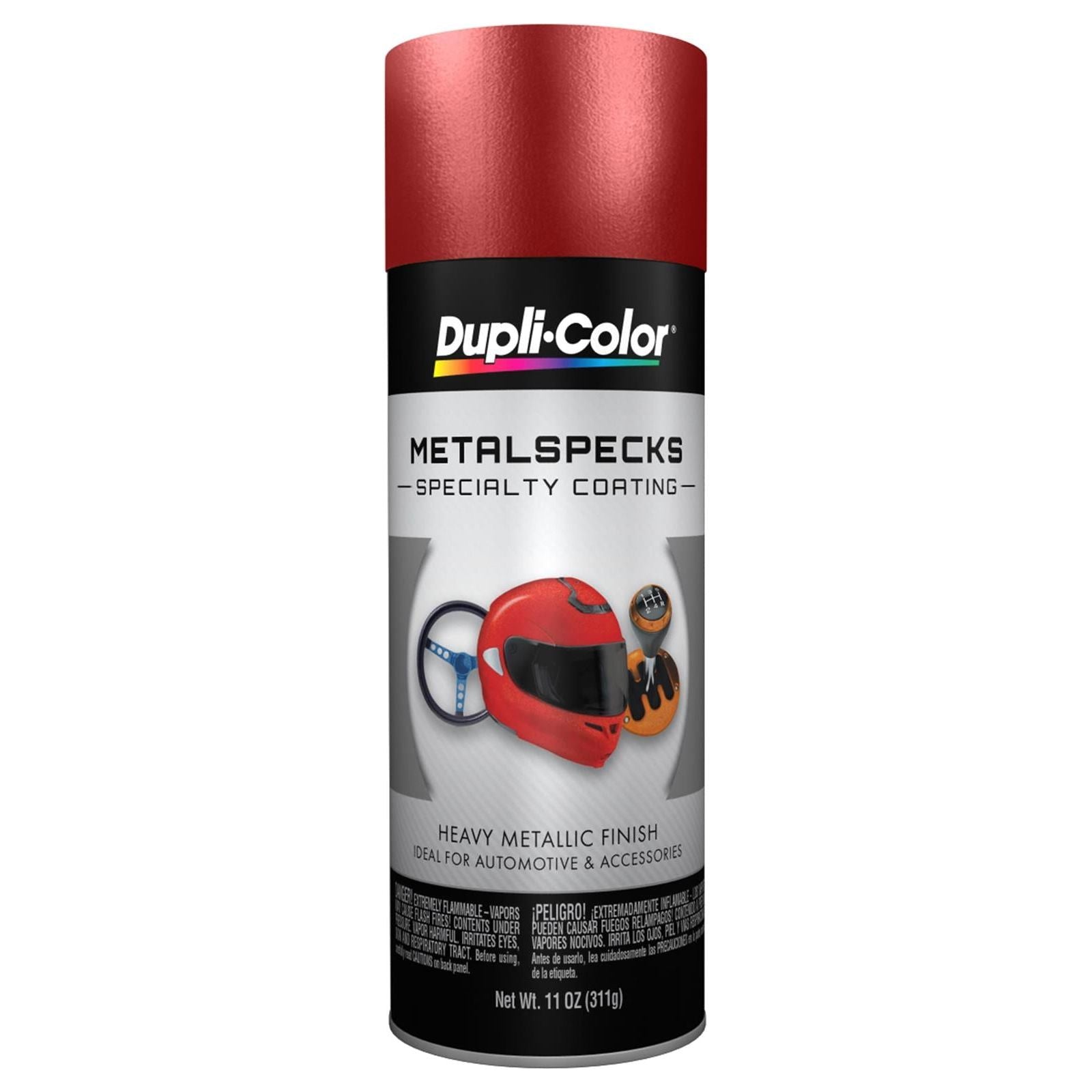 Dupli-Color Red Metal Specks Spray Paint 11oz MS300