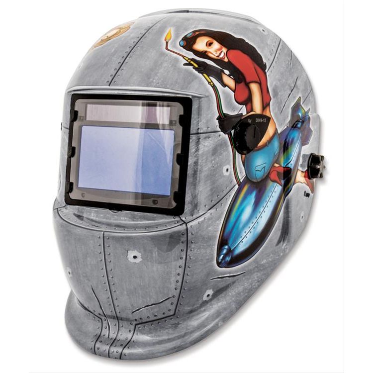 Titan Products 41288 Solar Powered Auto Darkening Welding Helmet