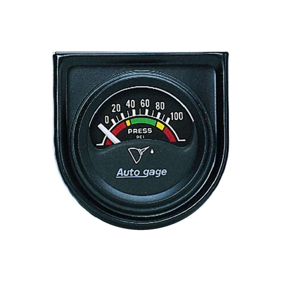AutoMeter 1 1/2in - 2 1/16in 0-100 PSI Electric Oil Pressure Gauge 2354