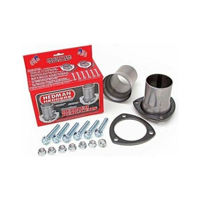 Hedman Hedders 21115 Mild Steel Ball & Socket 2.5" Exhaust Header Reducer 2pk