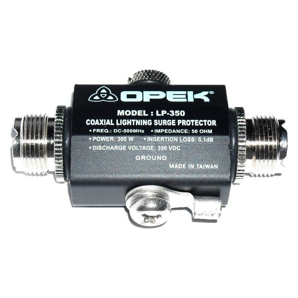 Opek LP-350A SO-239 Coaxial Lightning Surge Protector CB Ham Radio Antenna 50Ohm