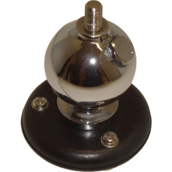 Workman BM3BS Heavy Duty Carbon Steel Antenna Ball Mount with SO-239 Connector